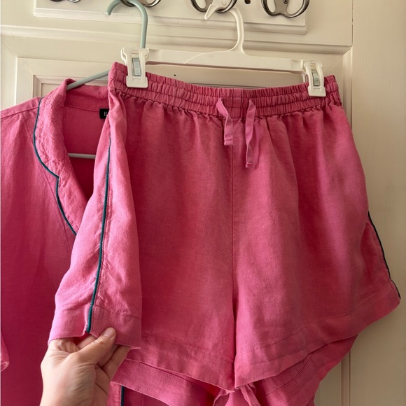 Pink Button-Up Pajama Set - Picture 2 of 6